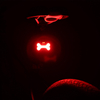 Bike Tail Light Mini Strap-On LED Bicycle Lights USB Rechargeable Tail Light