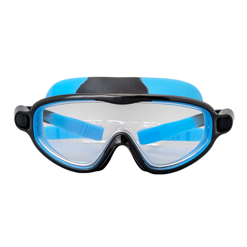 Kids Swim Goggles Anti-Fog Wide View Swimming Goggles