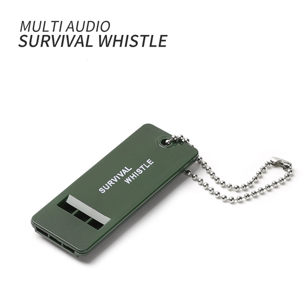 Lightweight Plastic Survival Whistles with Lanyard for Hiking Camping Travel Backpacking