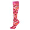 Colorful Knee High Running Socks Compression Socks for Women & Men Biking Training